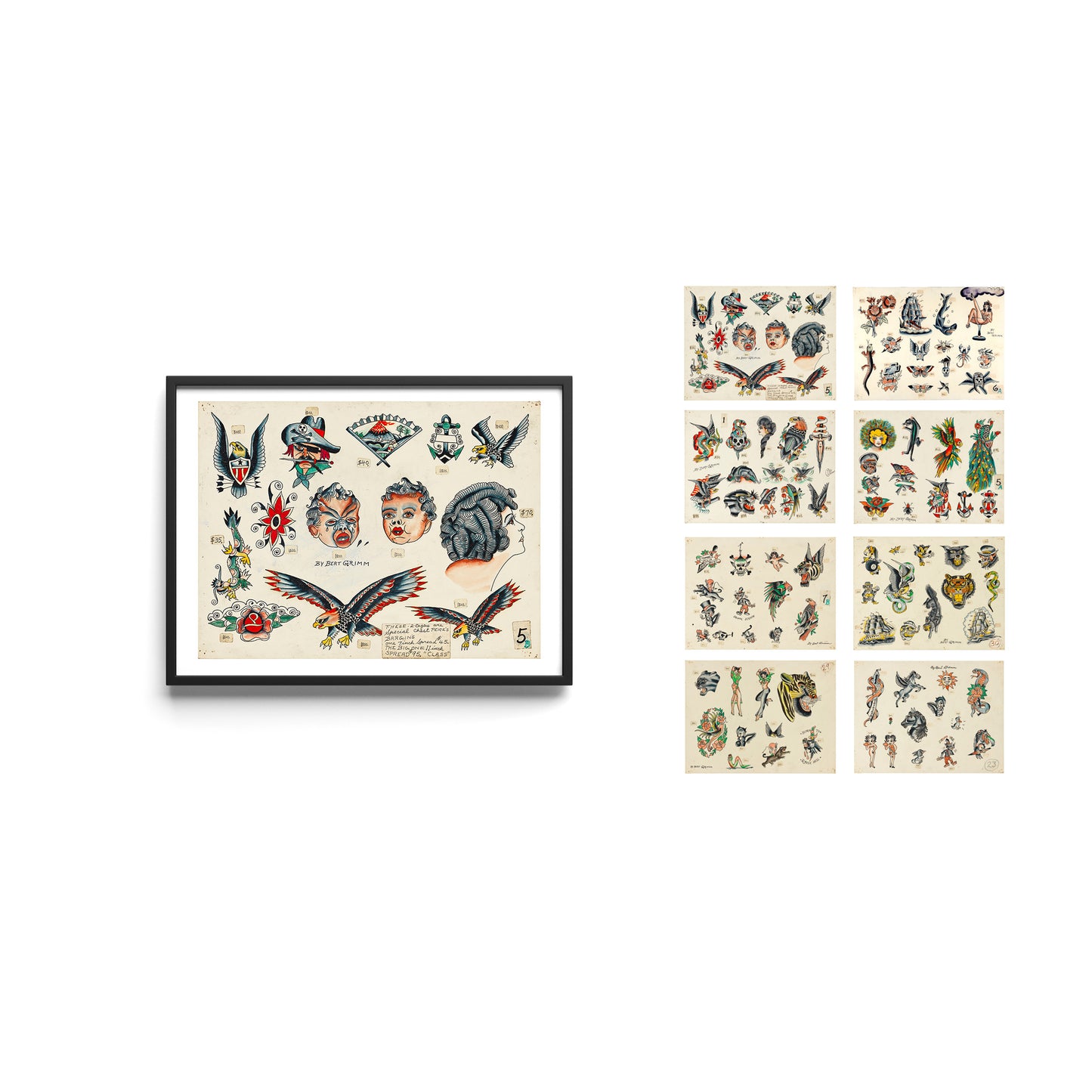 8 Print flash set by Bert Grimm