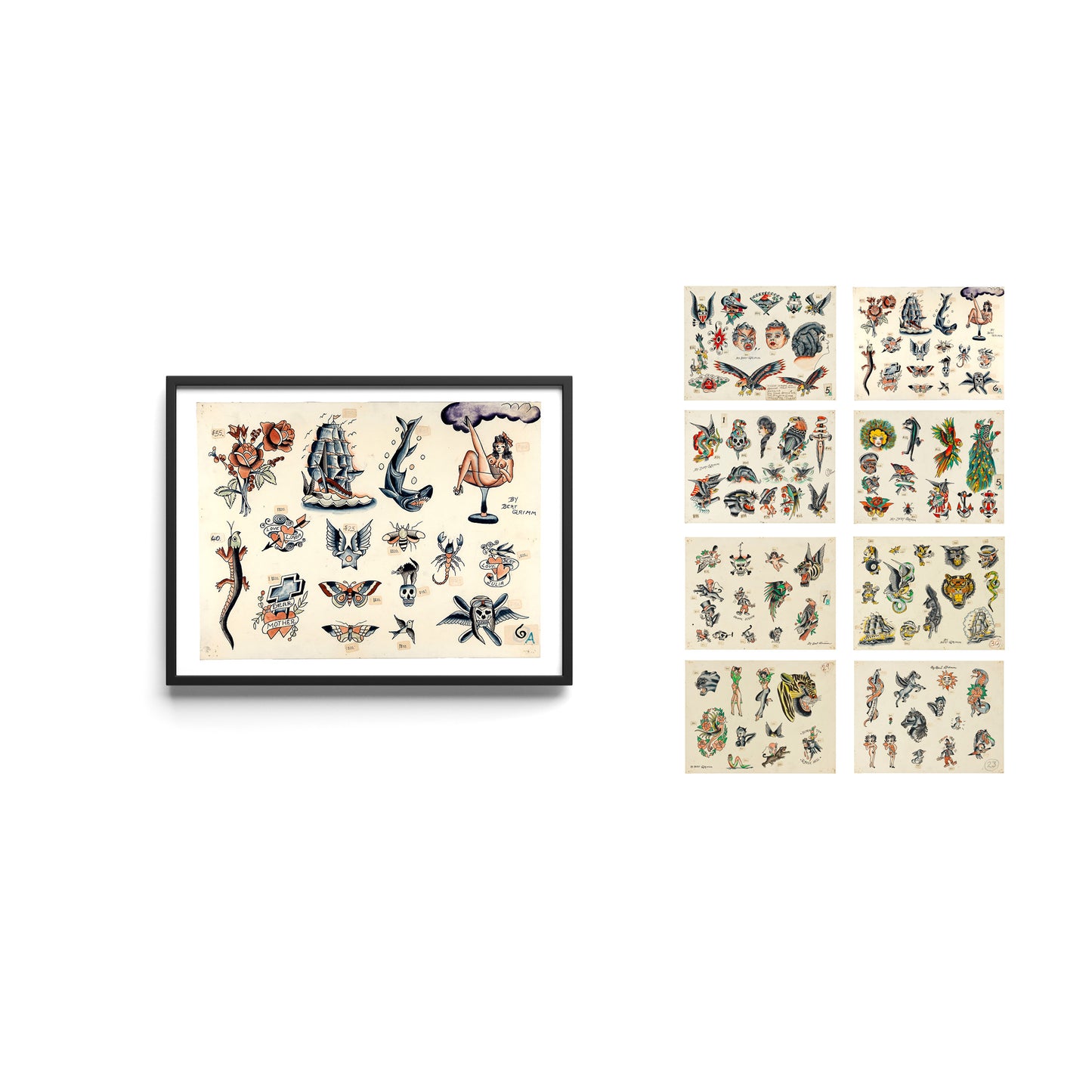 8 Print flash set by Bert Grimm