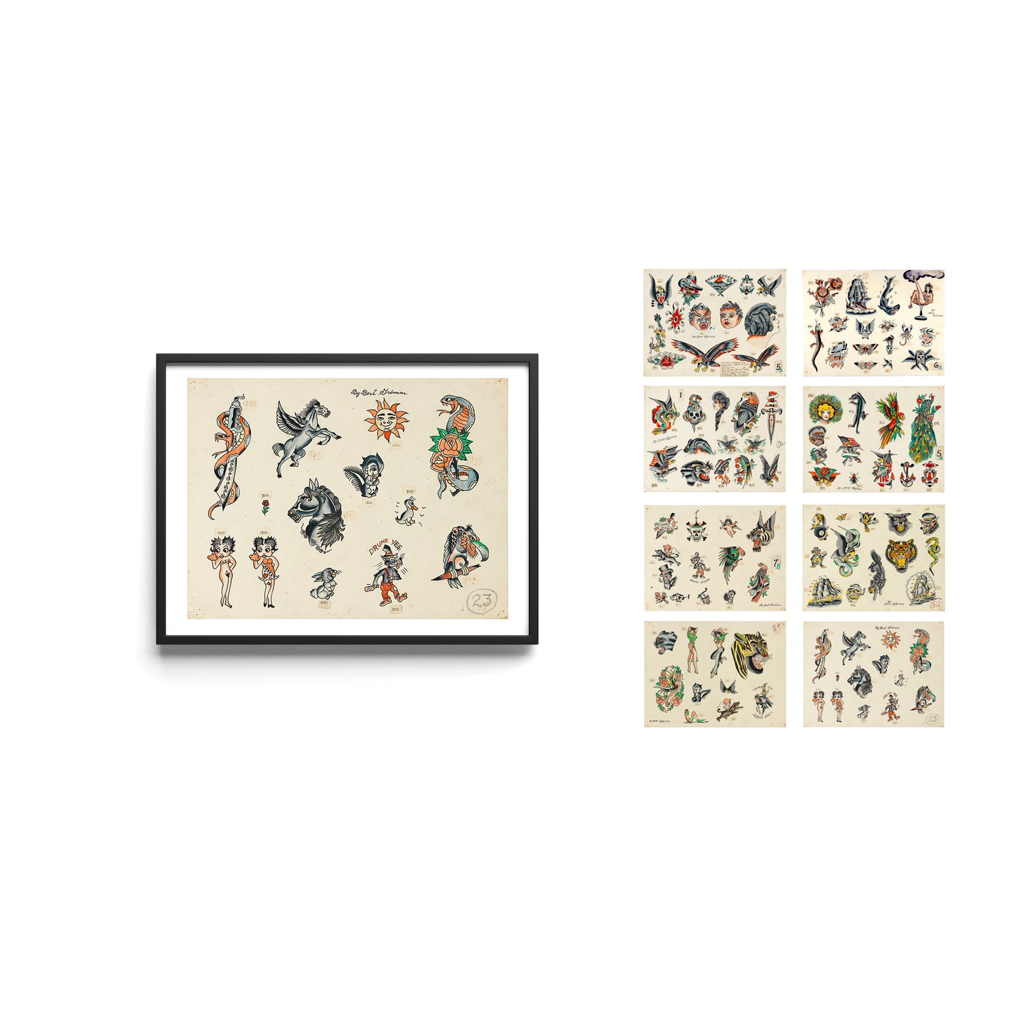 8 Print flash set by Bert Grimm