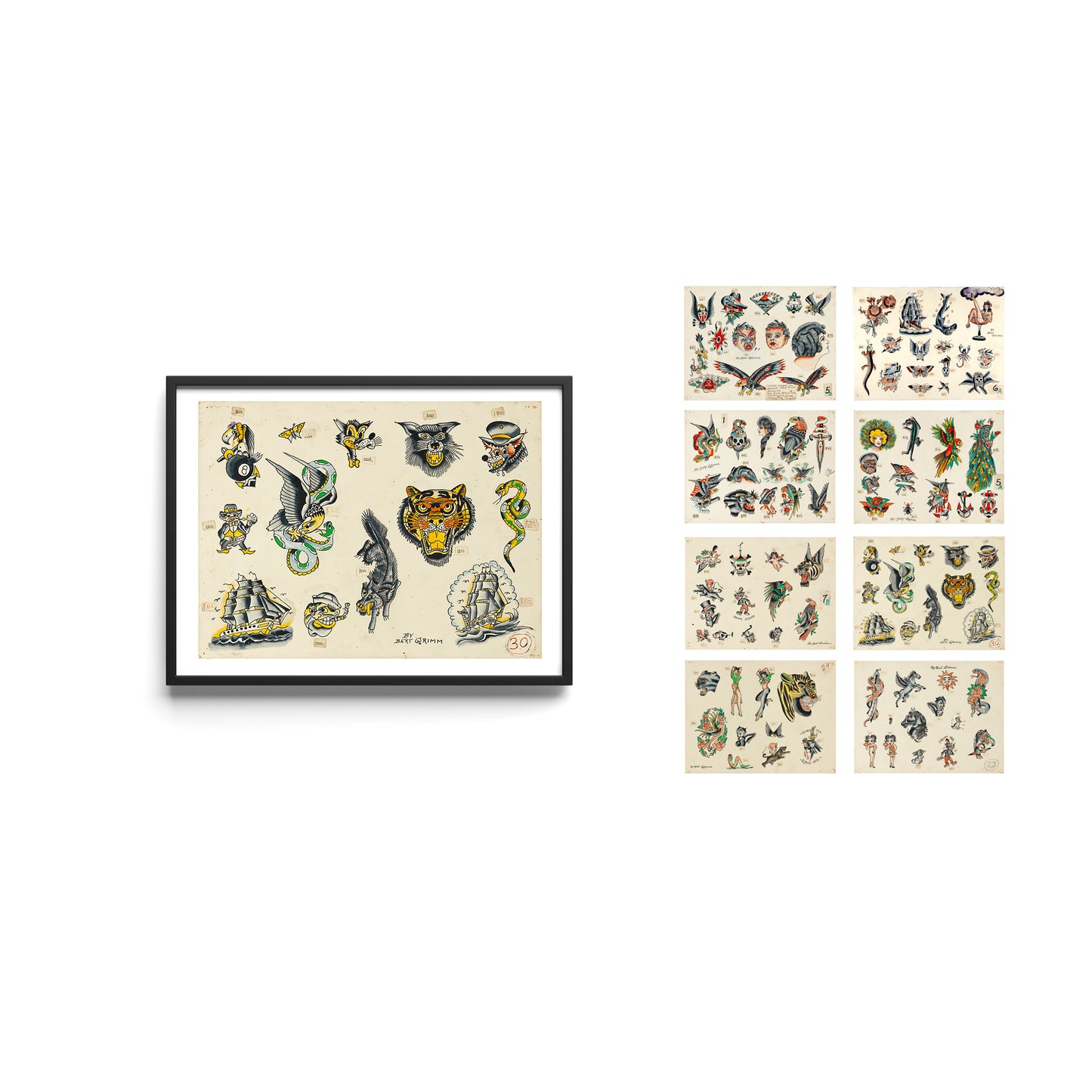 8 Print flash set by Bert Grimm