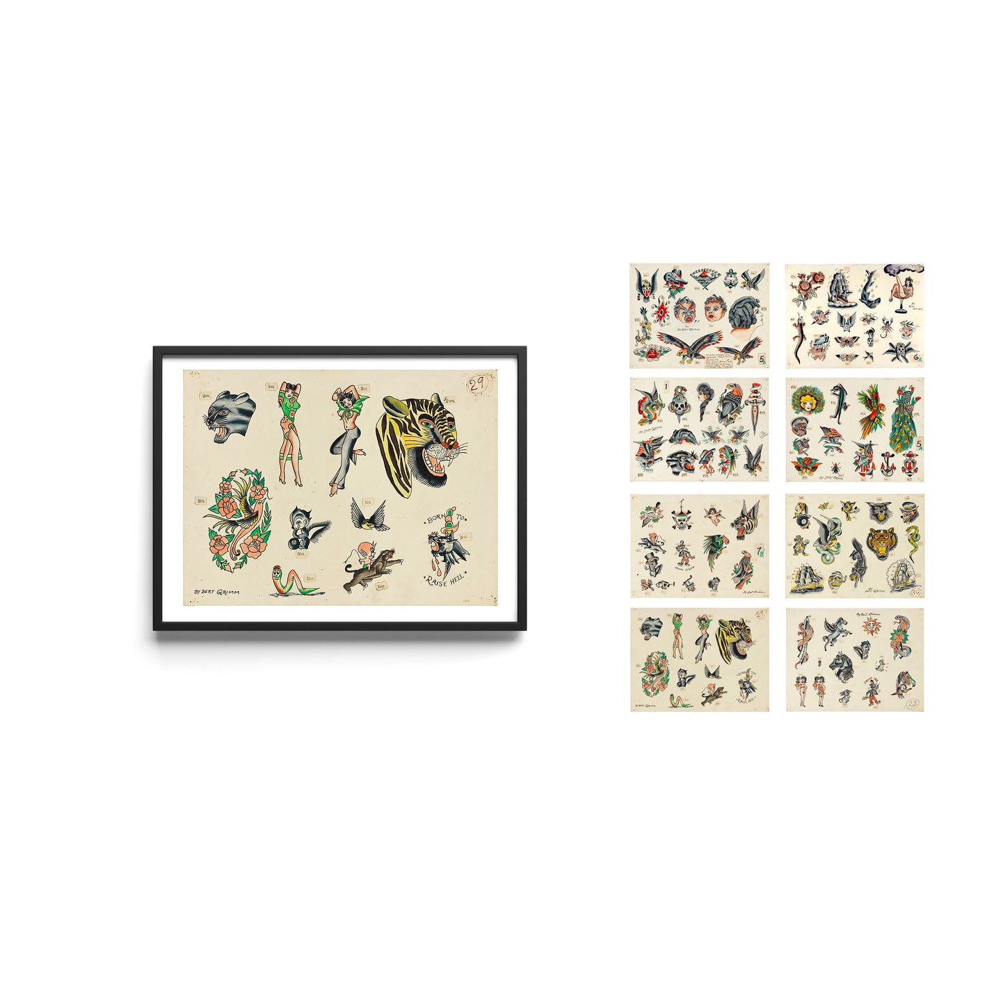 8 Print flash set by Bert Grimm