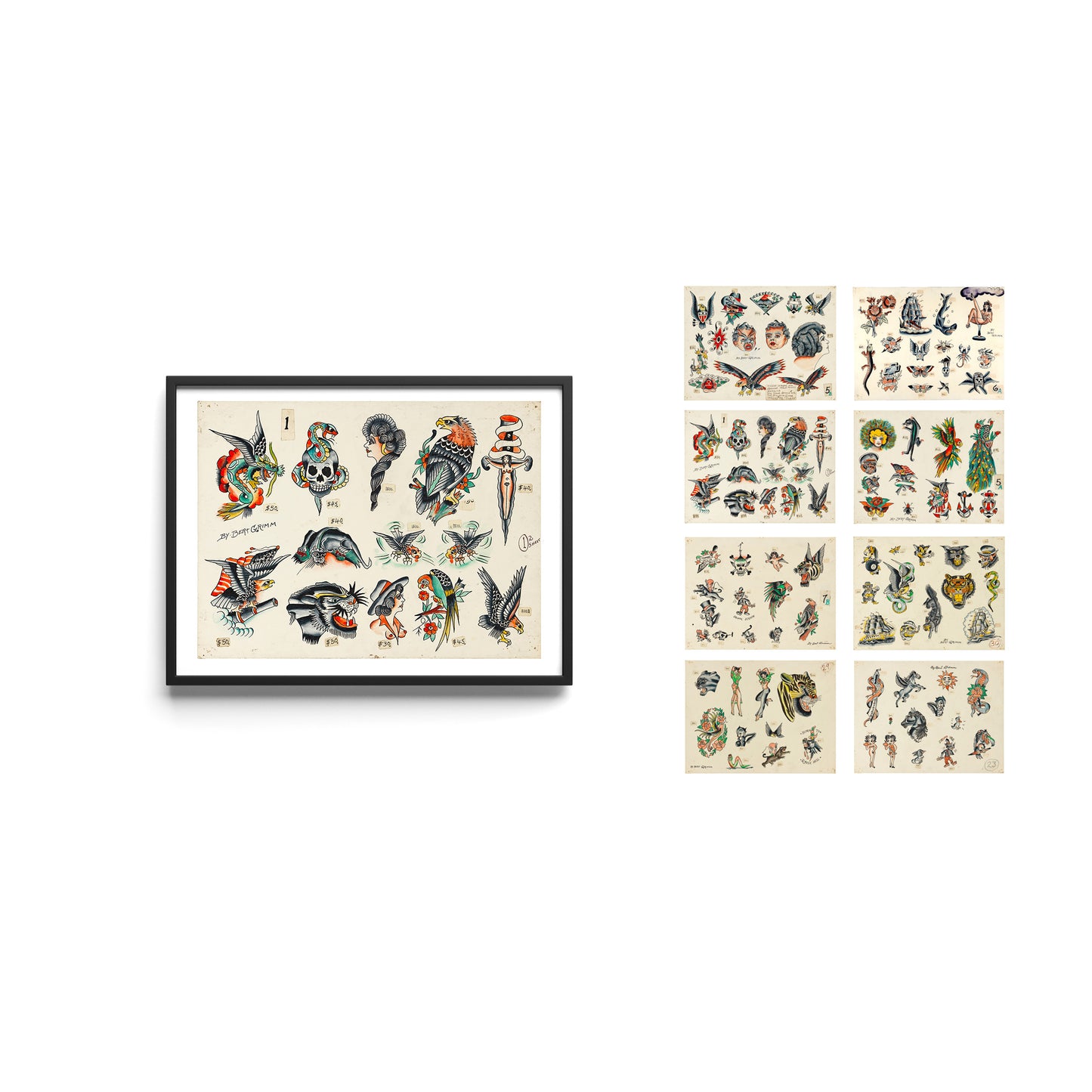 8 Print flash set by Bert Grimm