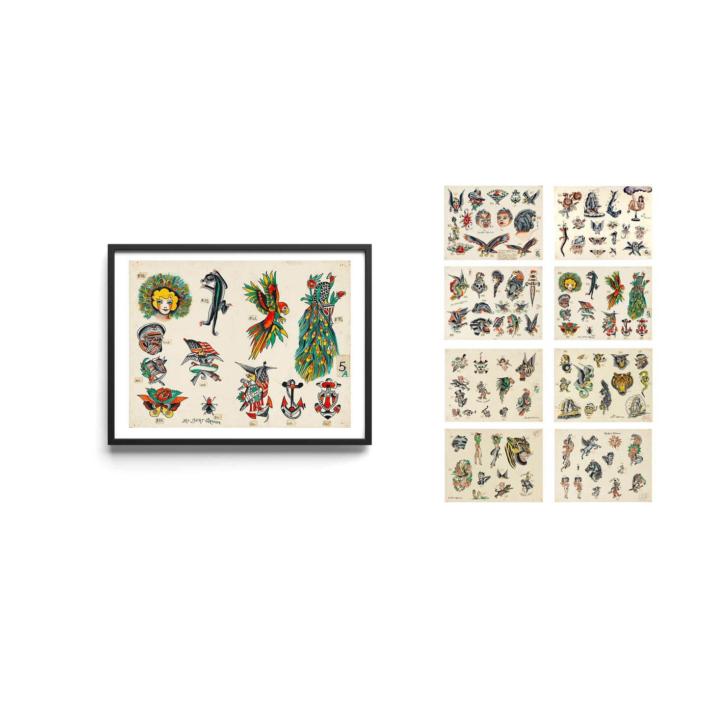 8 Print flash set by Bert Grimm