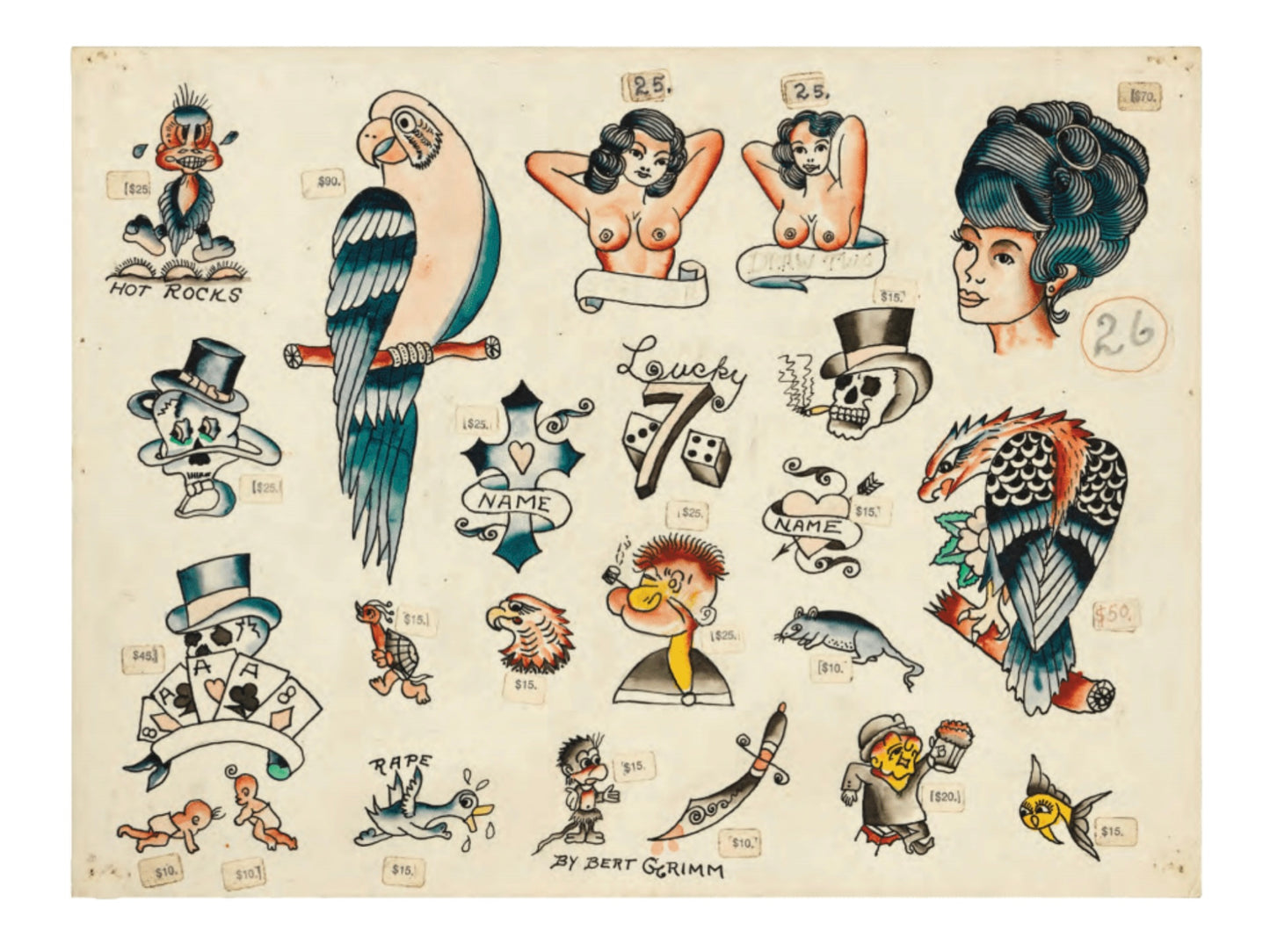Bert Grimm: The Bert Grimm Tattoo Museum Collection
