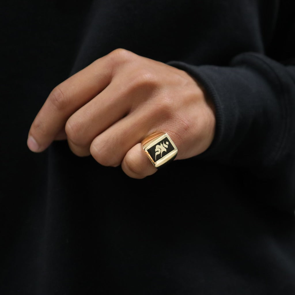 Horitomo IMMOVABLE gold ring